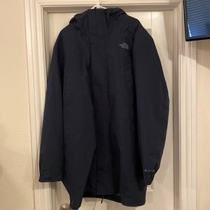 The North Face Transverse 3-in-1 jacket. Navy Blue, NWOT